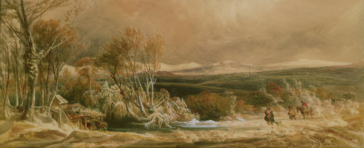 Die Schneeverwehung von Peter de Wint