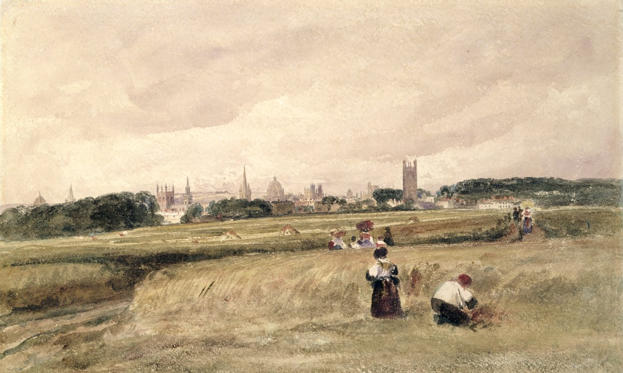 Blick auf Oxford von Peter de Wint