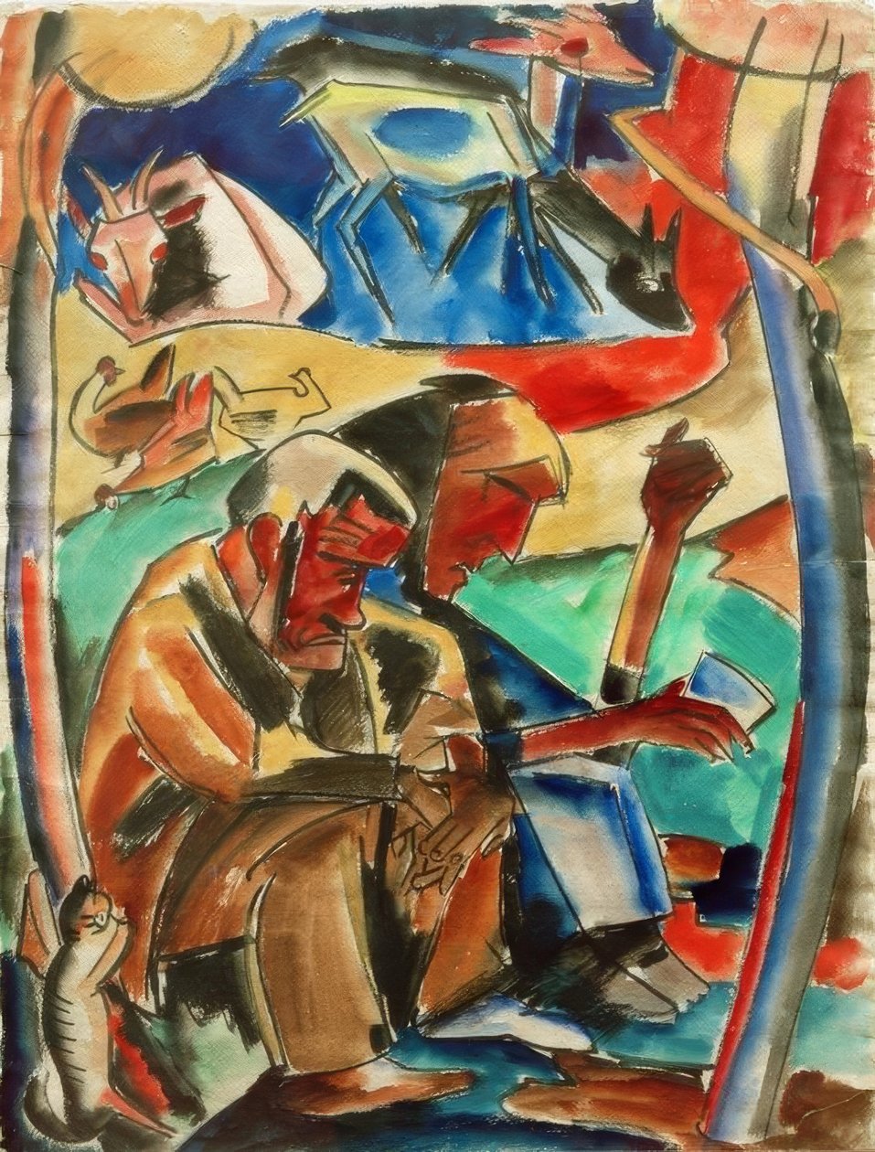 Die Eltern von Peter August Böckstiegel