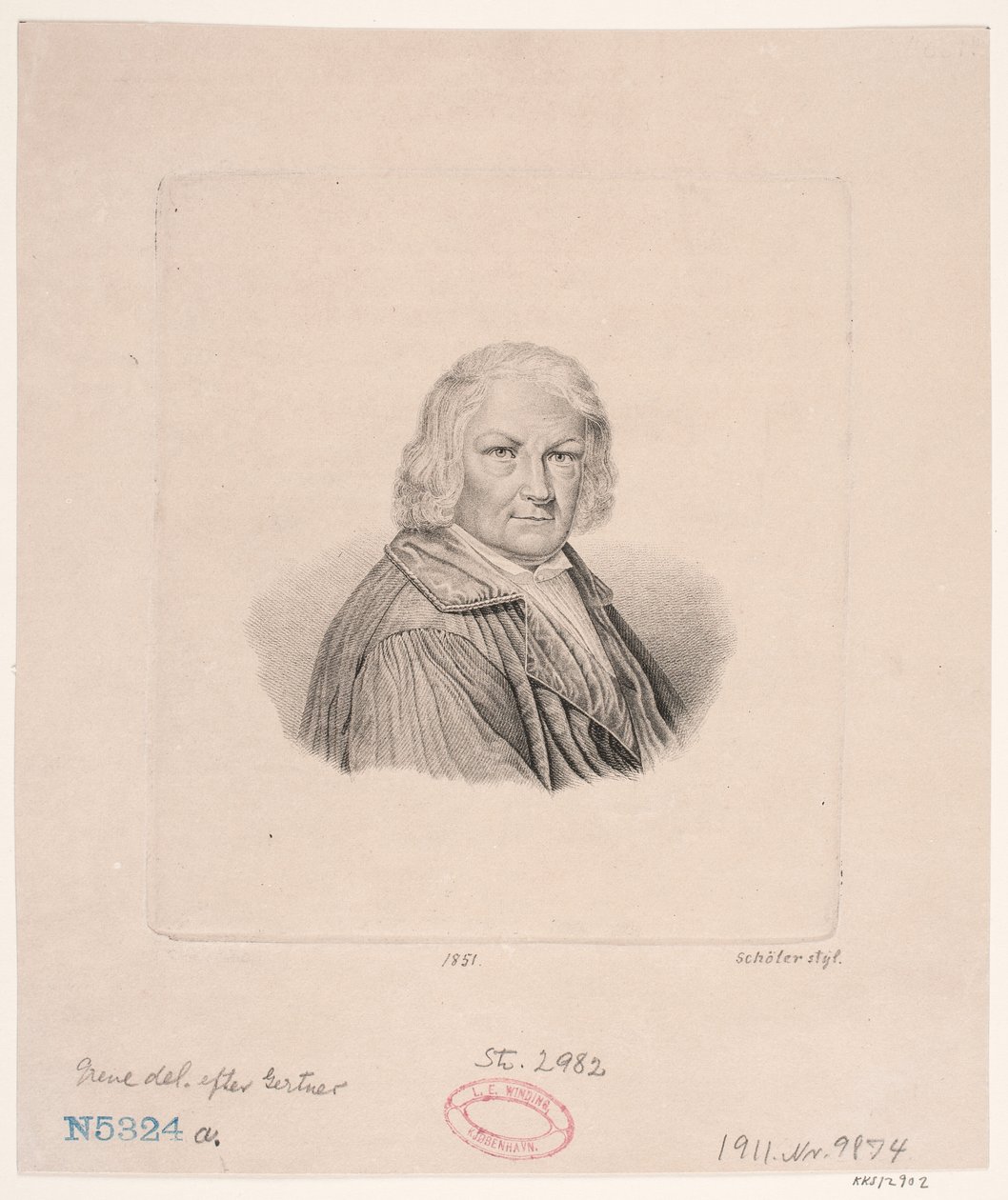 Thorvaldsen von Peter Christian Schøler
