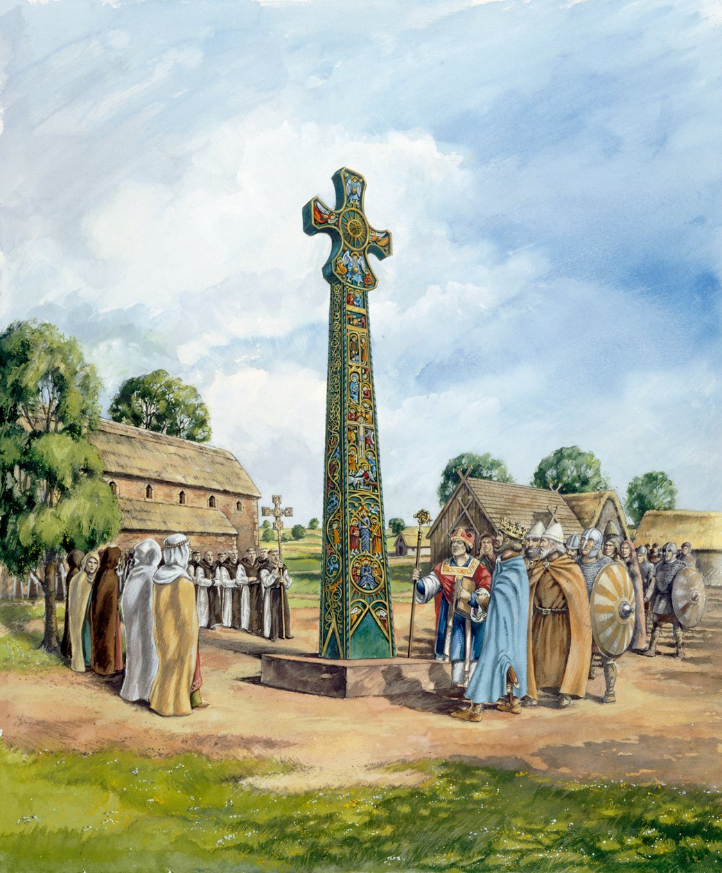 Sandbach-Kreuze von Peter Dunn