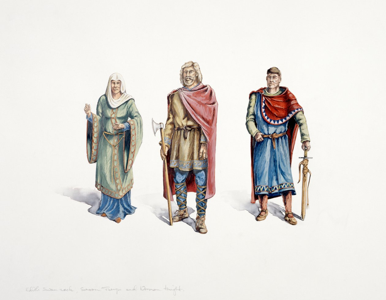 Sachsen und Normannen, 11. Jahrhundert von Peter Dunn