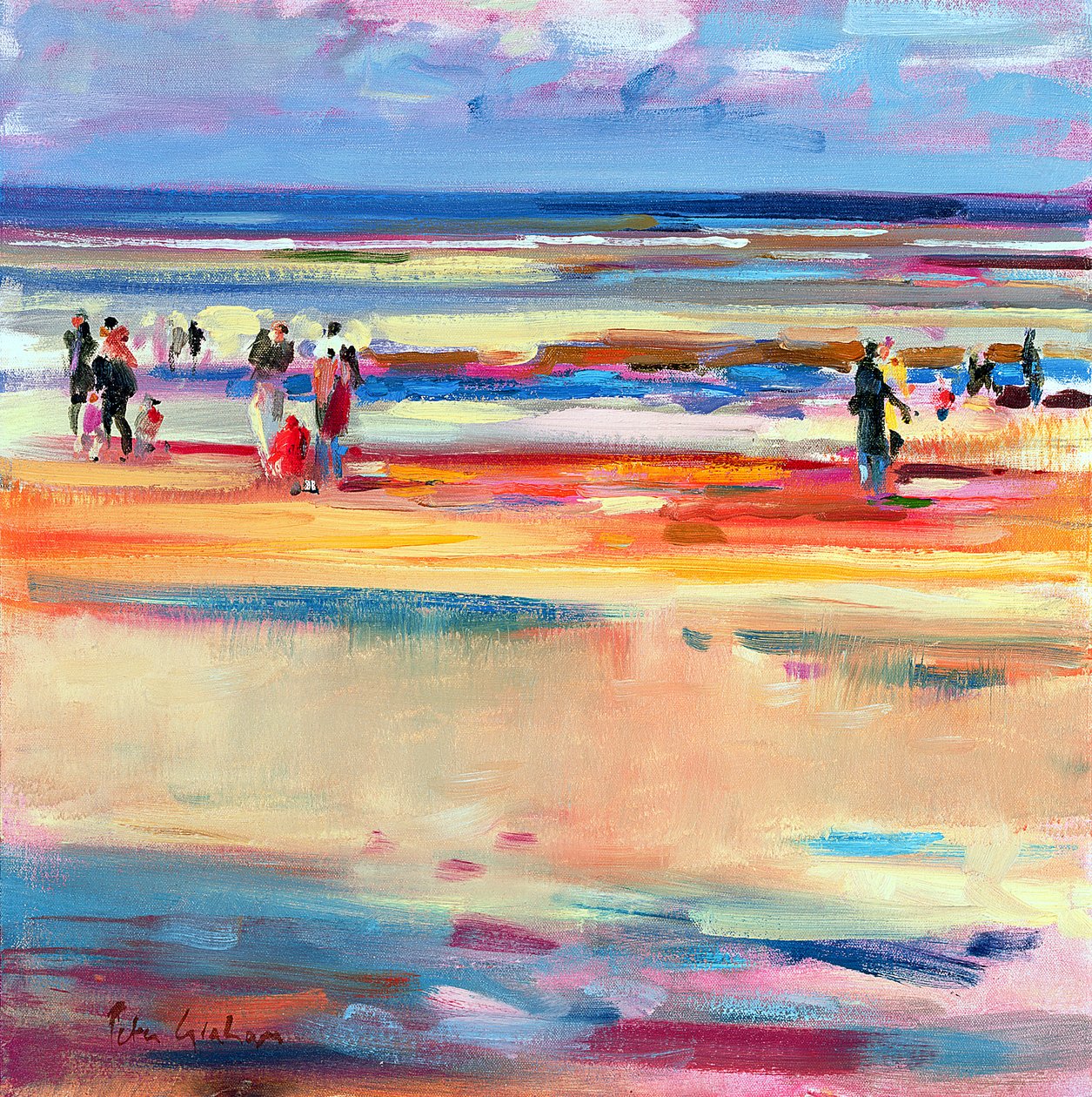 Boulevard de Boudin, 2001 von Peter Graham (Contemporary)