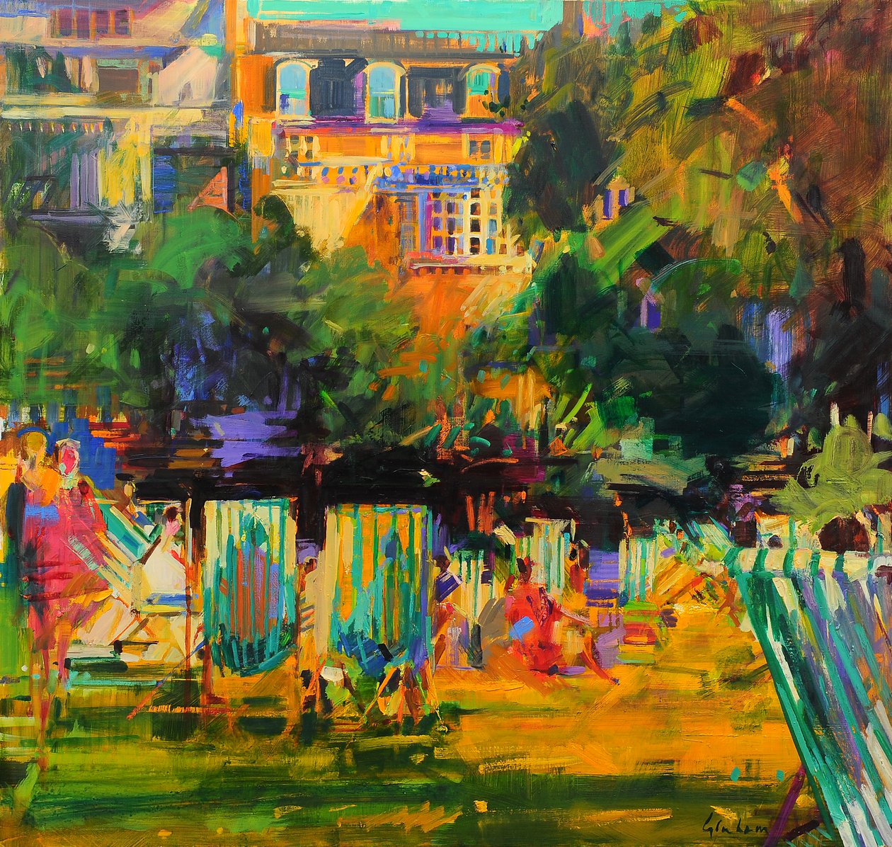 Green Park von Peter Graham (Contemporary)
