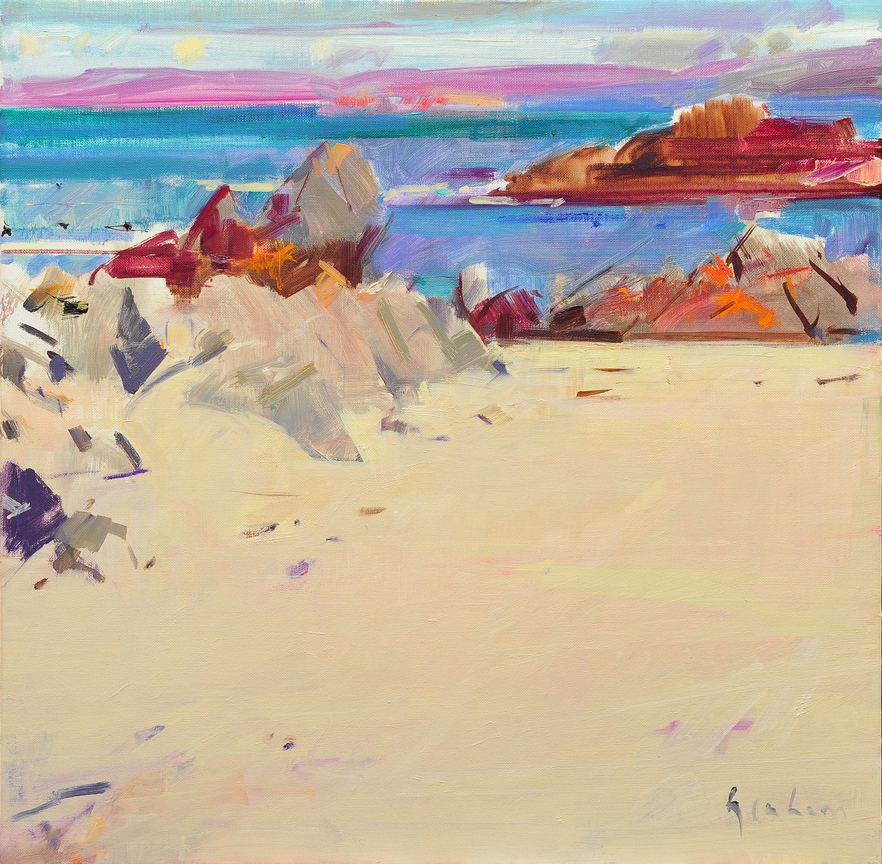 Insel Iona von Peter Graham (Contemporary)