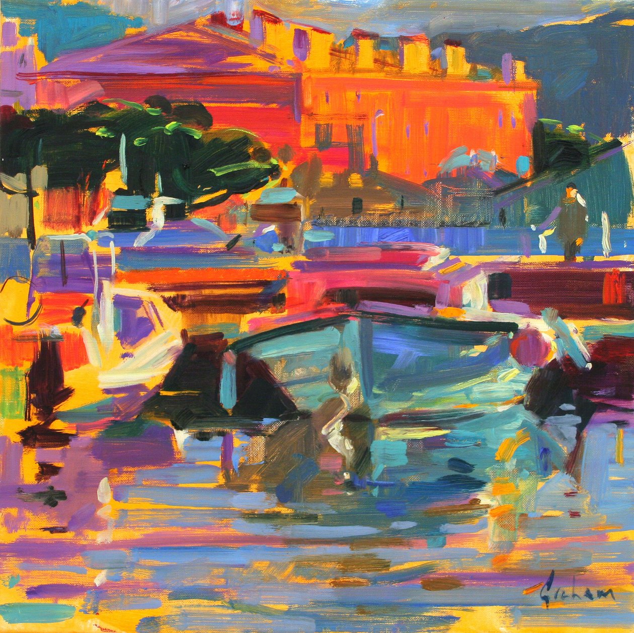 Le Bateau Dormir, 2012 von Peter Graham (Contemporary)