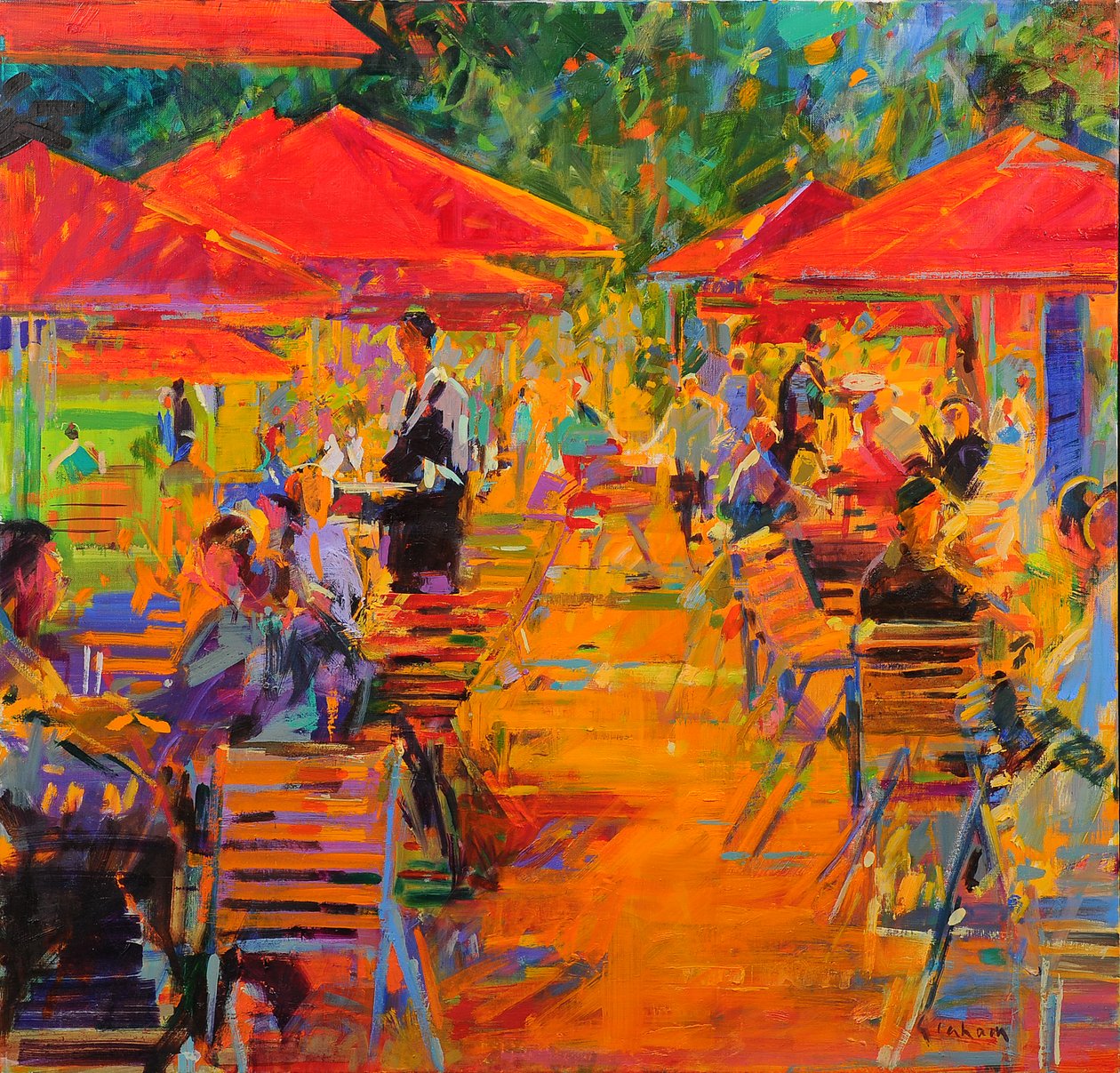 Le Jardin des Tuileries von Peter Graham (Contemporary)