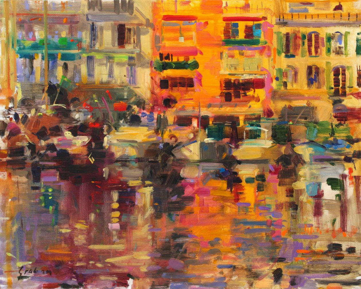 Riviera-Sommer von Peter Graham (Contemporary)