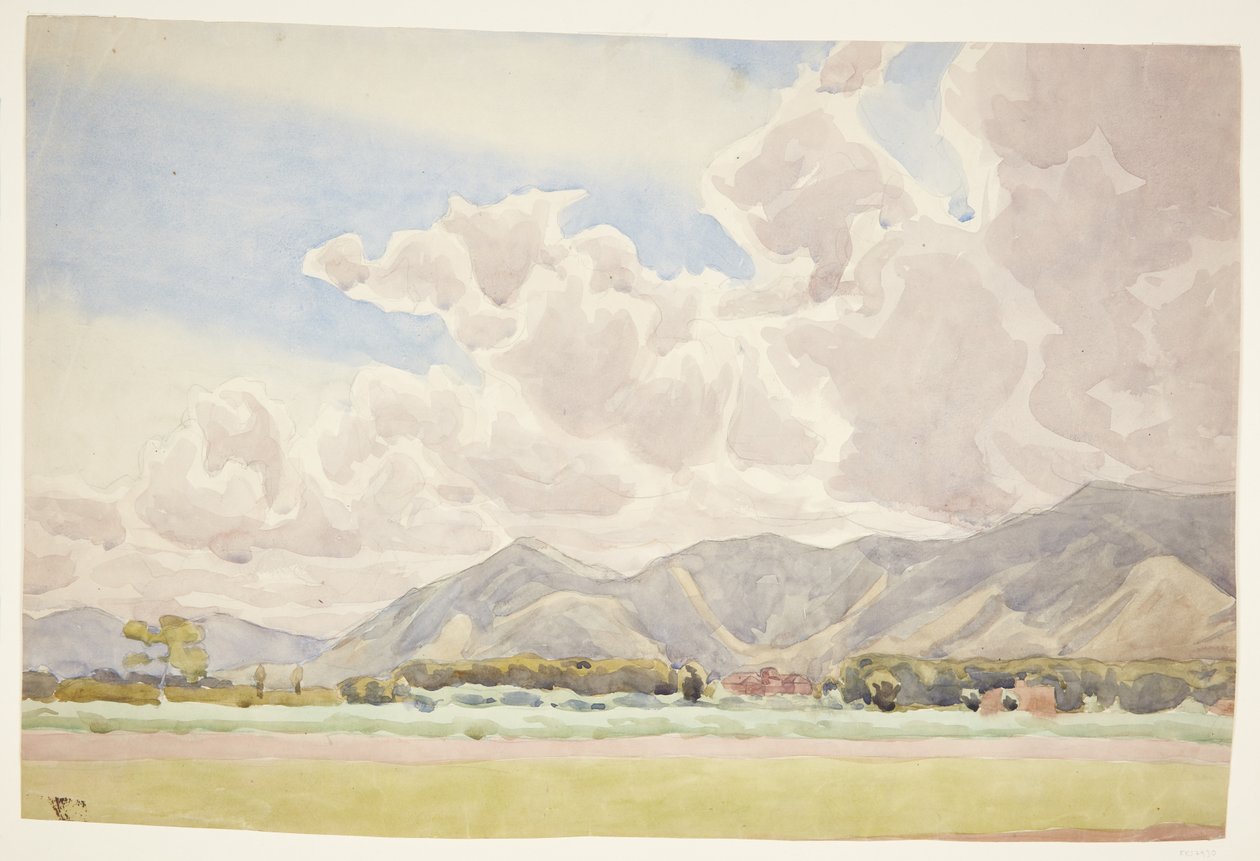 Italienische Landschaft von Peter Hansen