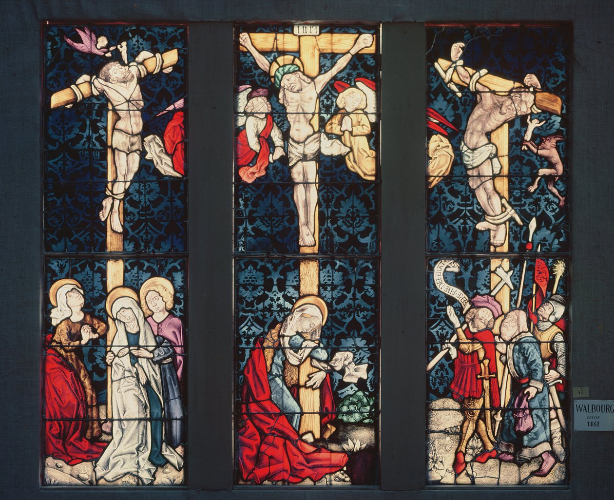 Die Kreuzigung, 1461 von Peter Hemmel