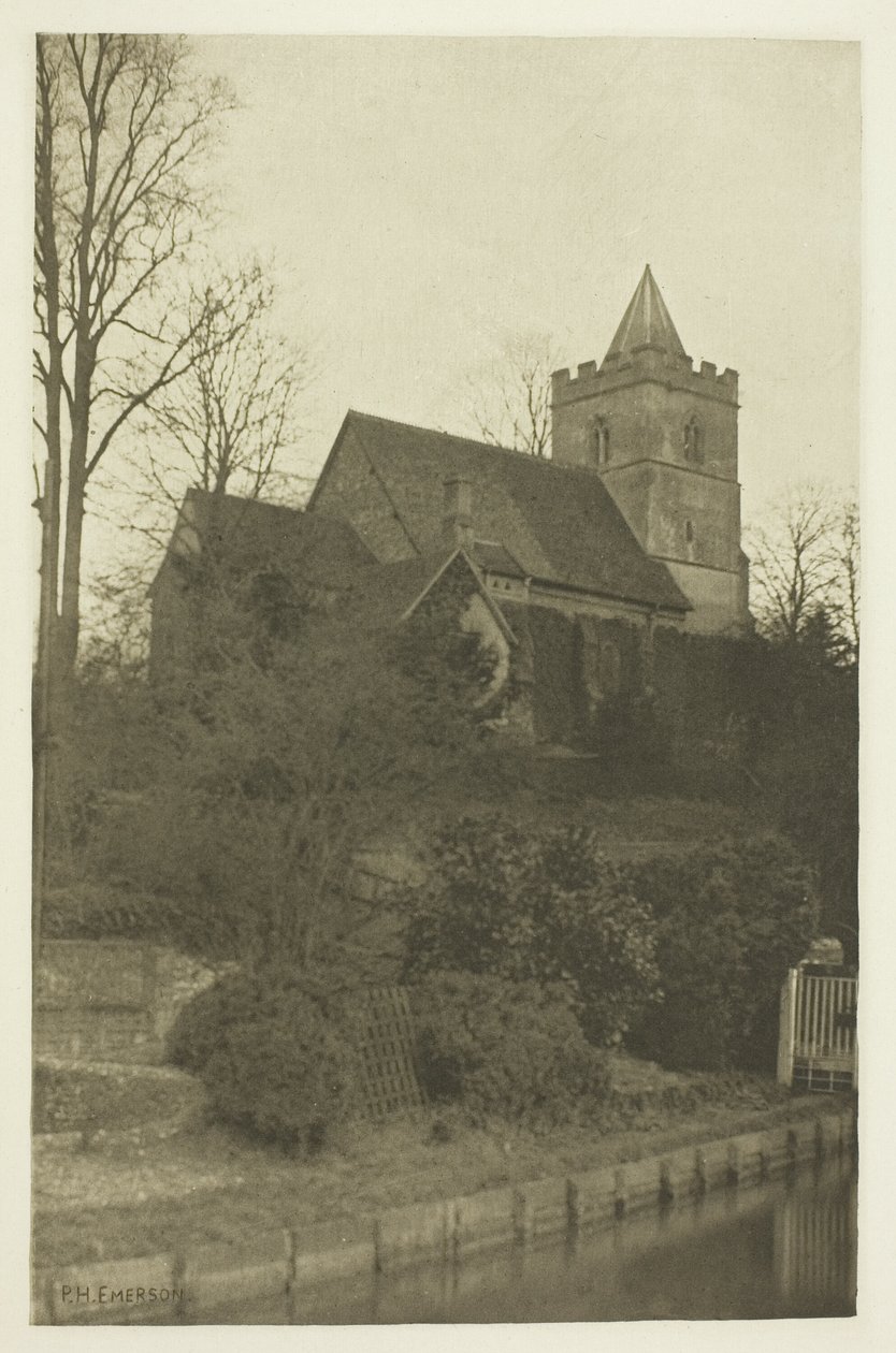 Amwell Kirche von Peter Henry Emerson