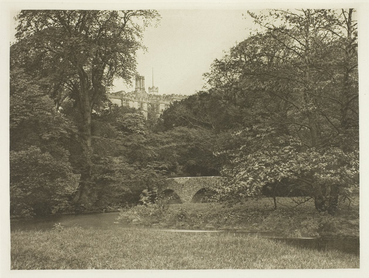 Lady Dorothys Brücke, Haddon Hall von Peter Henry Emerson