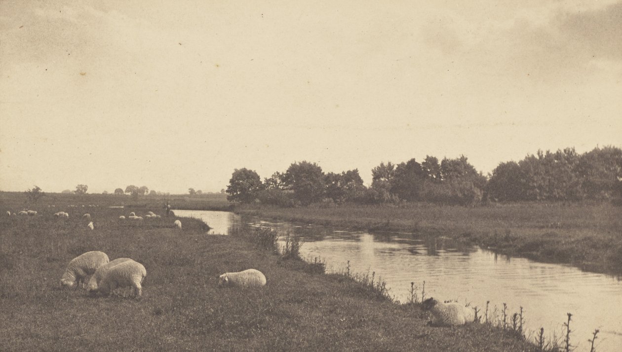 Am Fluss Bure von Peter Henry Emerson