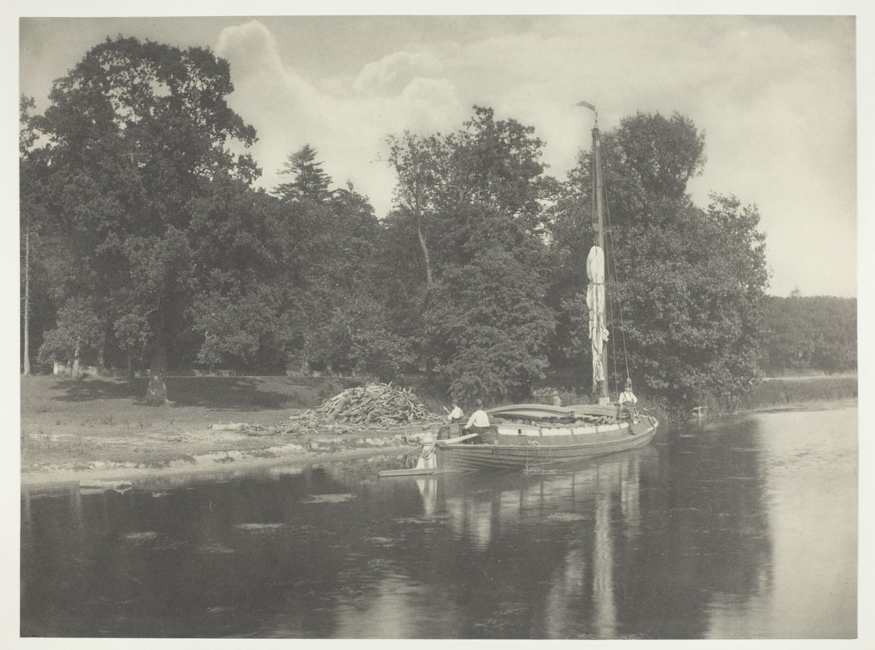 Der Fluss Bure bei Coltishall von Peter Henry Emerson