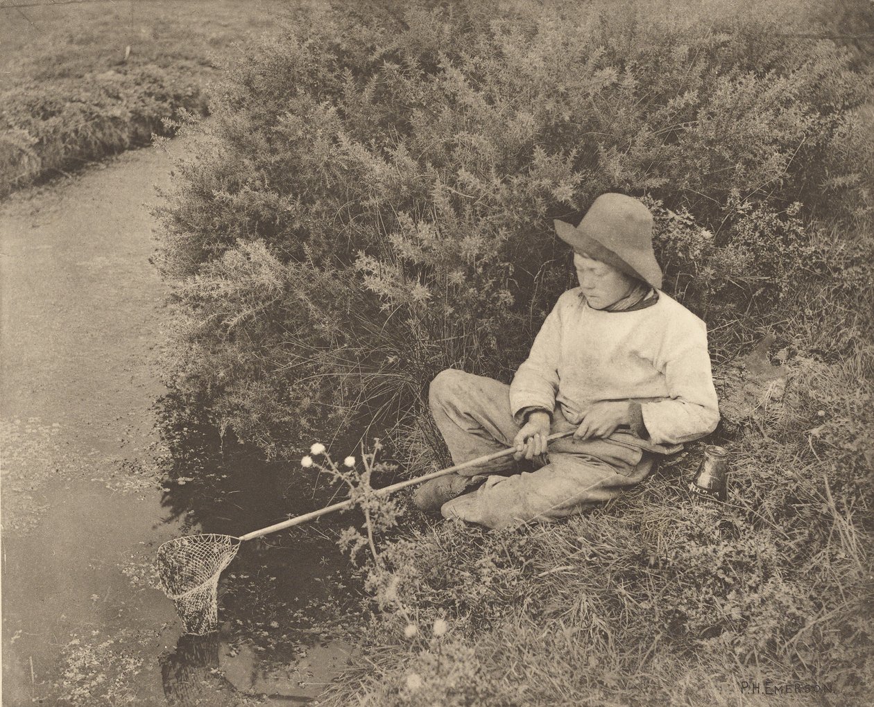 Der Stichlingsfänger von Peter Henry Emerson