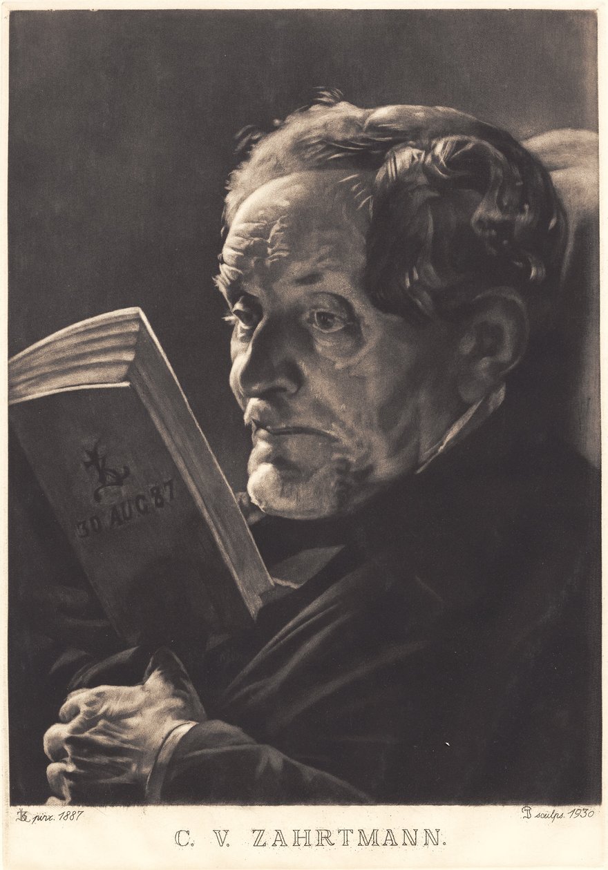 Chefarzt C. V. Zahrtmann von Peter Vilhelm Ilsted