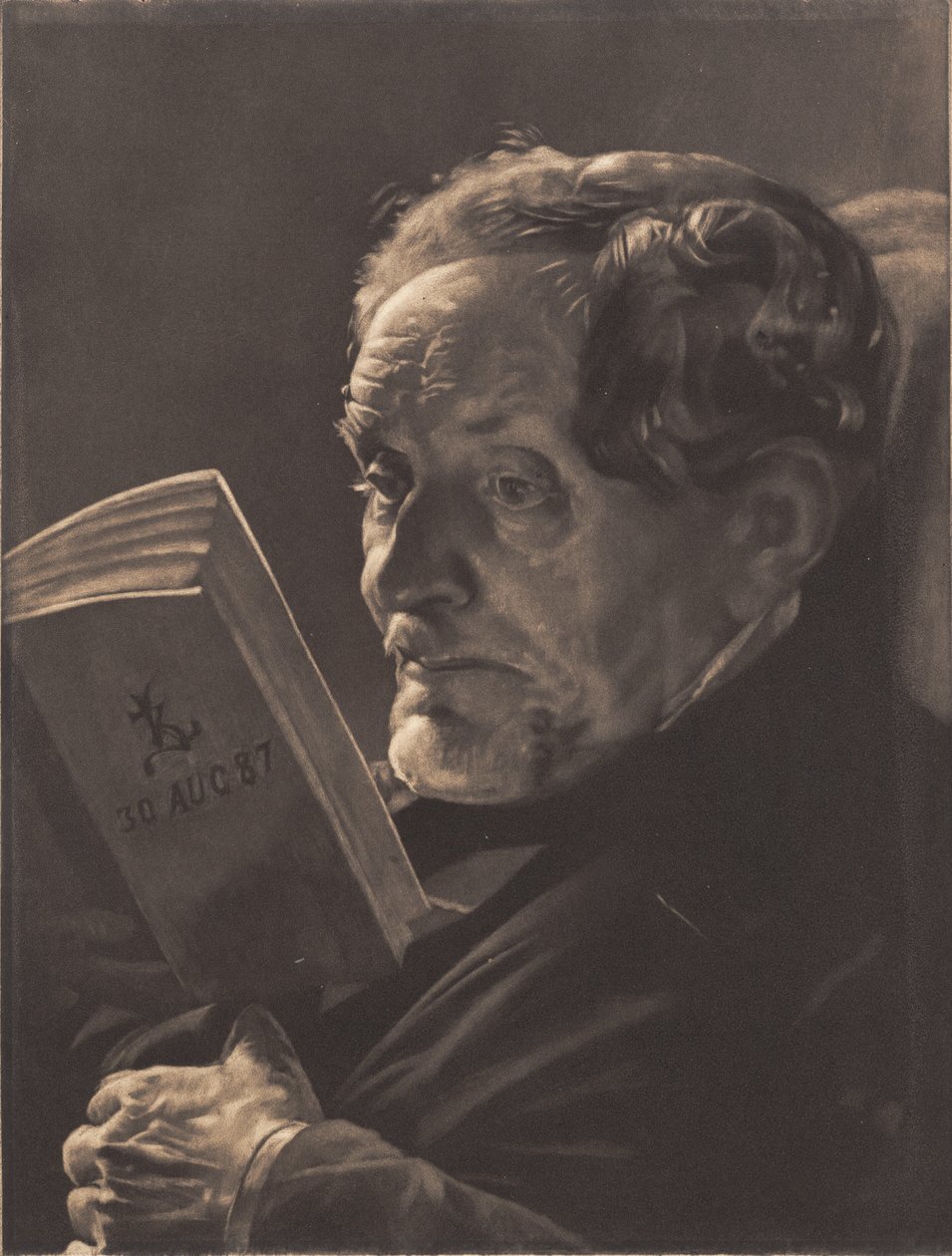 Overlæge C. V. Zahrtmann von Peter Vilhelm Ilsted