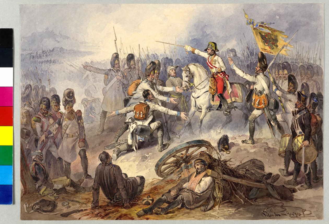 Schlacht bei Stockach 1799 von Peter Johann Nepomuk Geiger