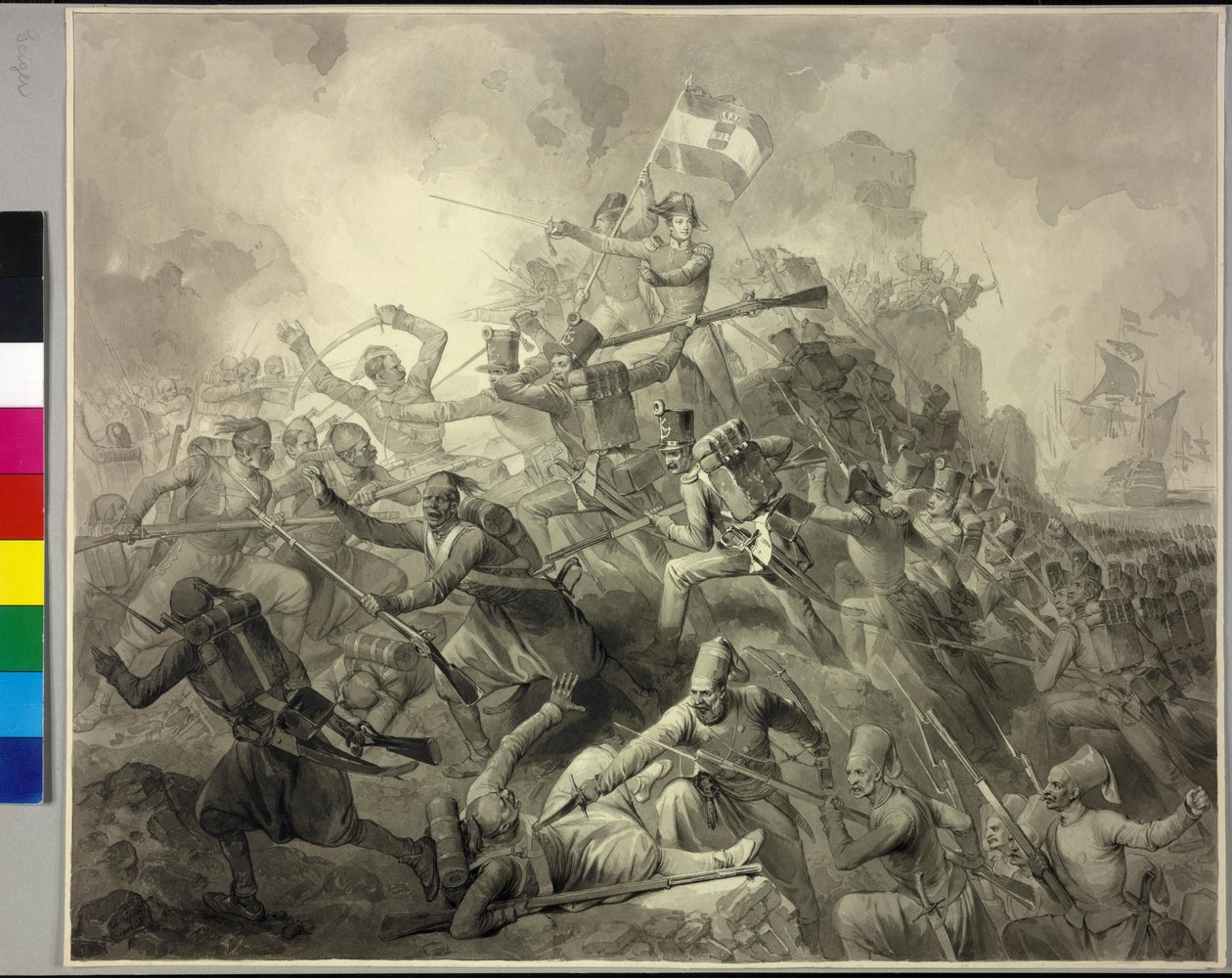 Eroberung von Saida von Peter Johann Nepomuk Geiger