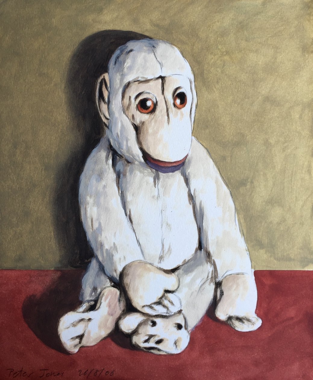 Heller Weißer Affe, 2006 von Peter Jones