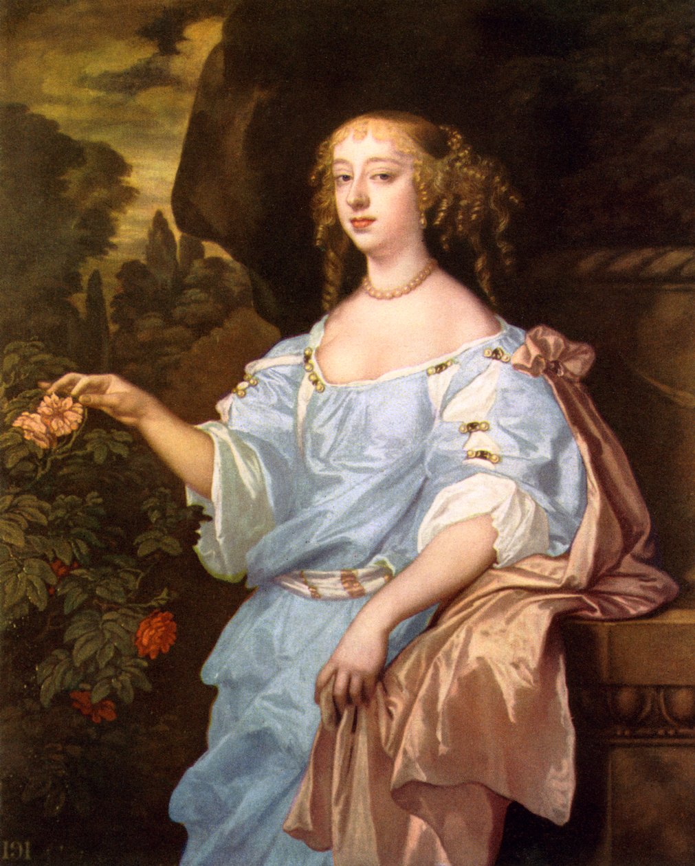 Henrietta Boyle, Gräfin von Rochester, ca. 1660er Jahre von Peter Lely