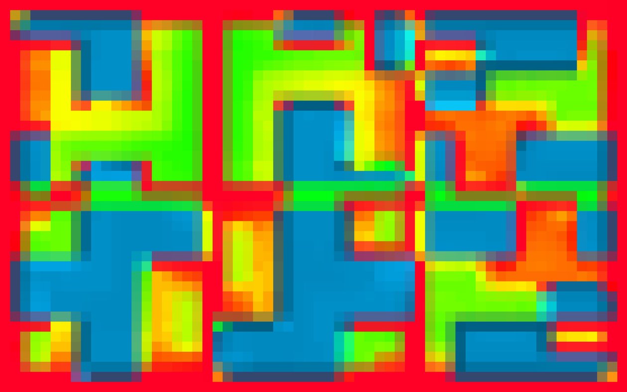 RED BORDELINE, 2014 von Peter McClure
