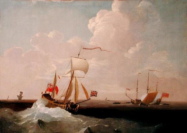 Königliche Yacht von Peter Monamy