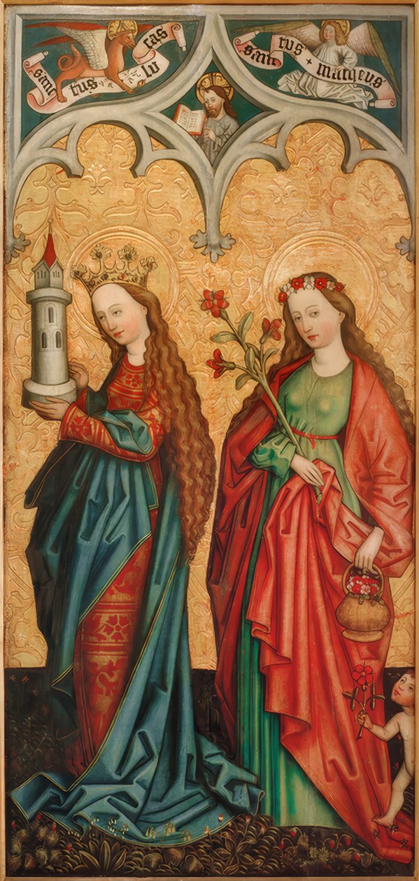 Die Heiligen Barbara und Dorothea von Peter Murer