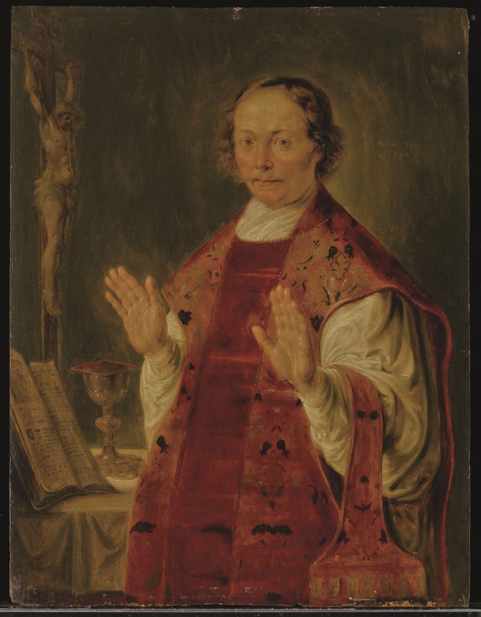 Ein Geistlicher von Peter Paul (circle of) Rubens