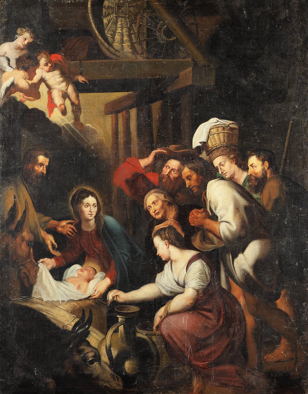 Die Anbetung der Hirten von Peter Paul Rubens