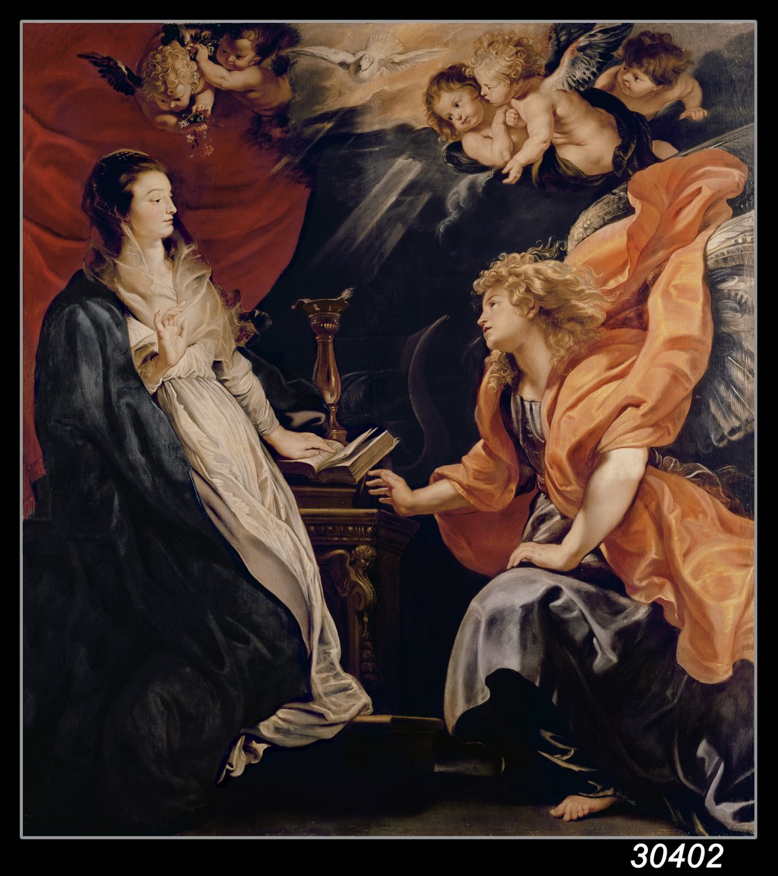 Verkündigung, 1609 von Peter Paul Rubens