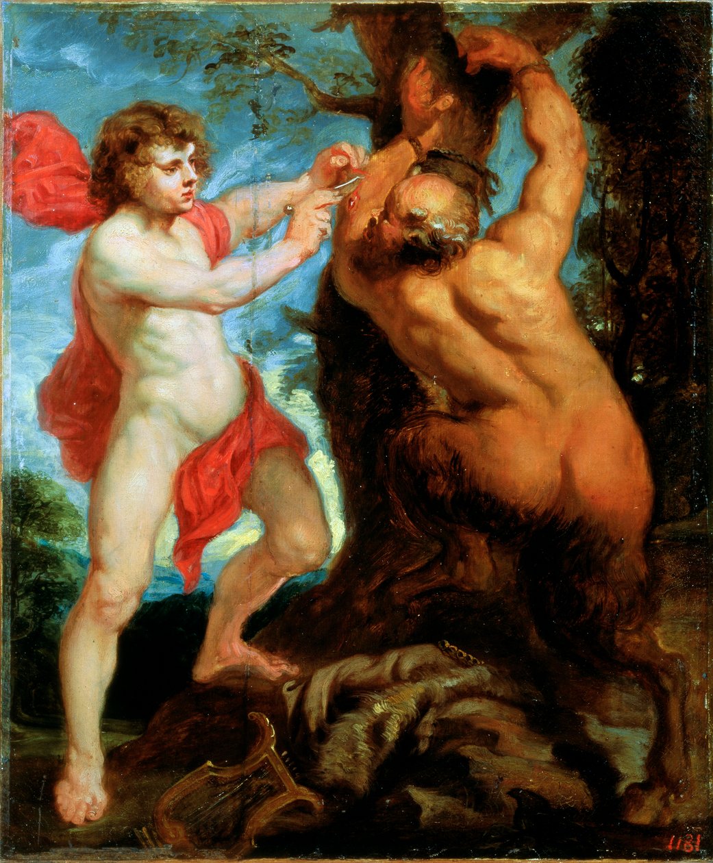 Apollo und Marsyas von Peter Paul Rubens