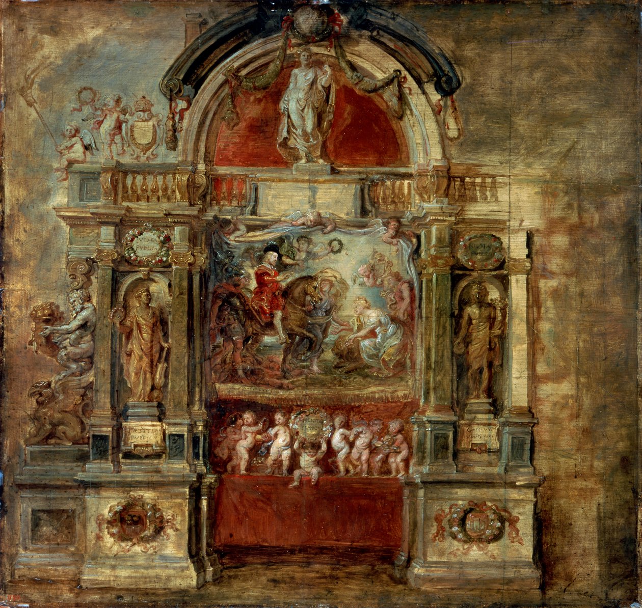 Ankunft von Prinz Ferdinand, 1634 von Peter Paul Rubens