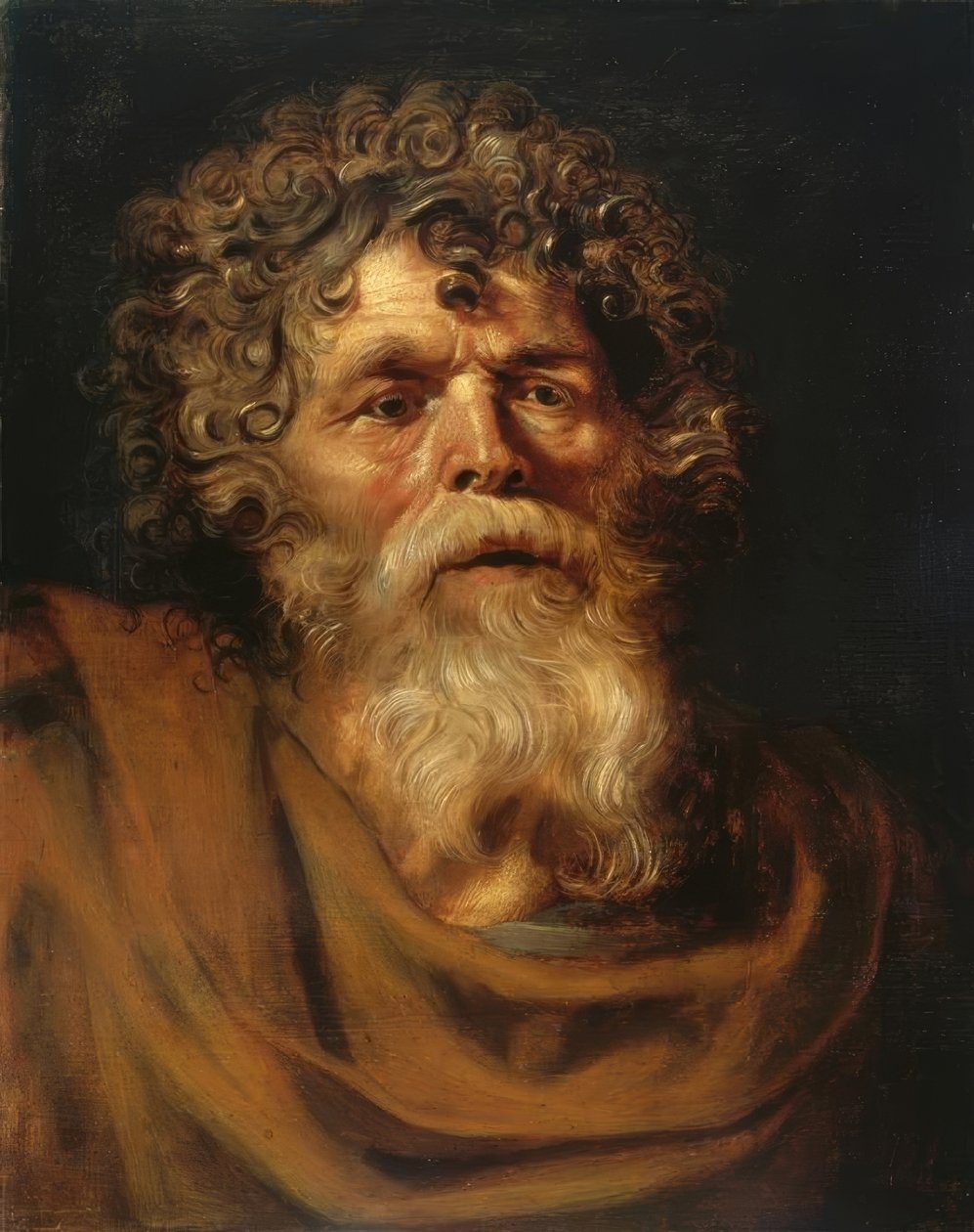 Bildnis eines bärtigen alten Mannes von Peter Paul Rubens