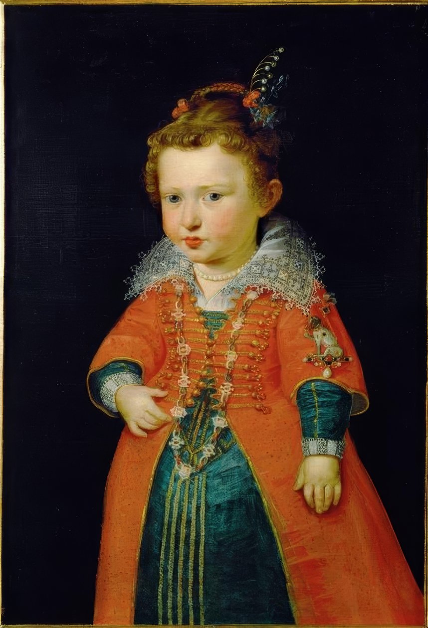 Bildnis im Alter von zwei Jahren von Peter Paul Rubens