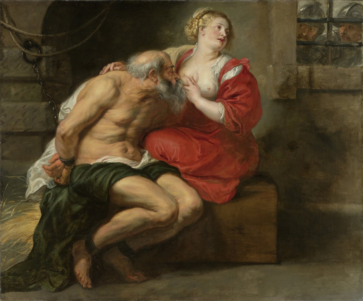 Cimon und Pero, um 1630 von Peter Paul Rubens