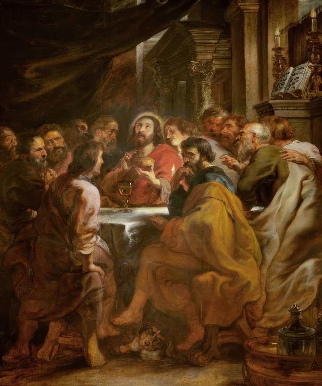 Das Abendmahl von Peter Paul Rubens