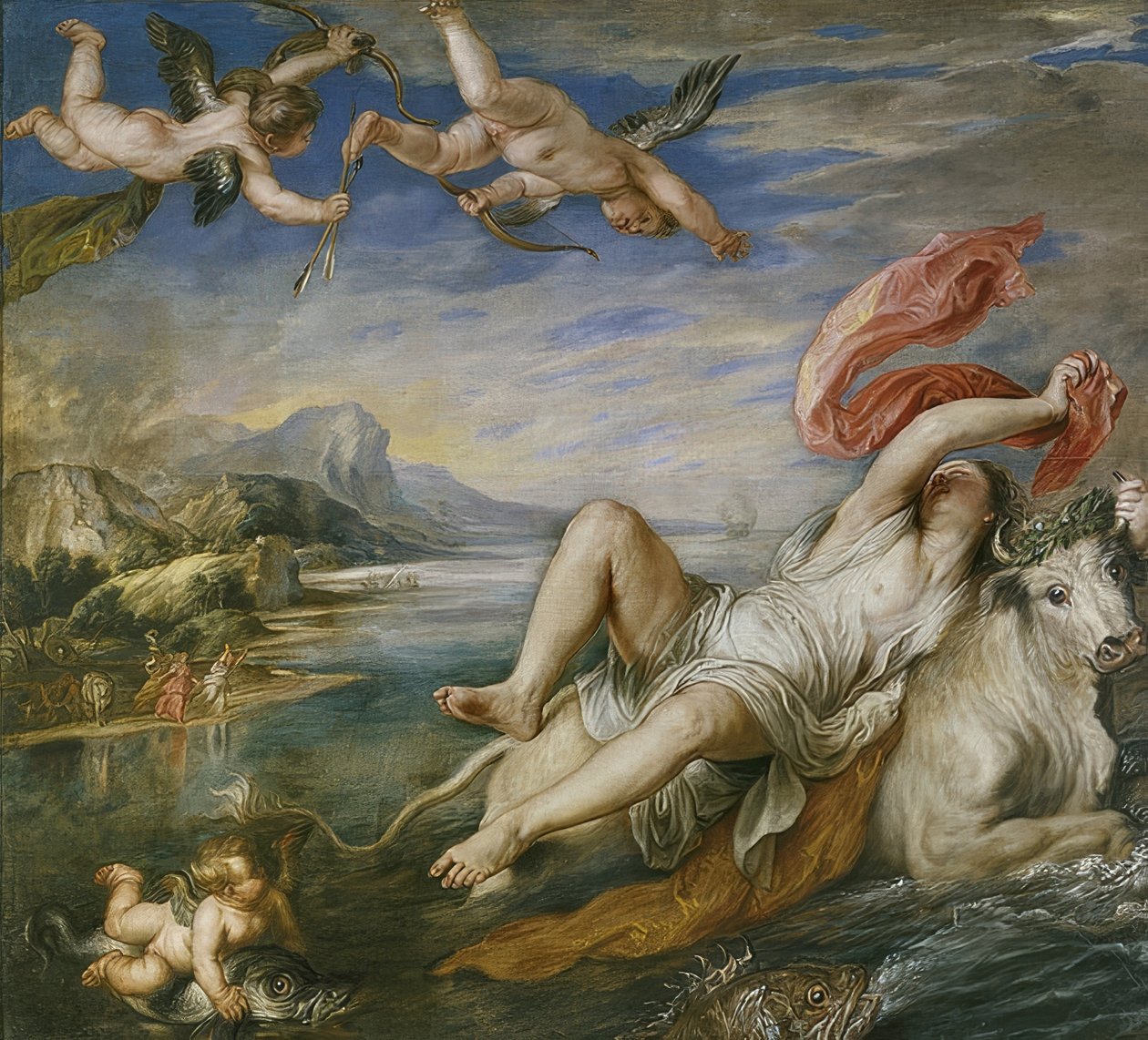 Der Raub der Europa von Peter Paul Rubens