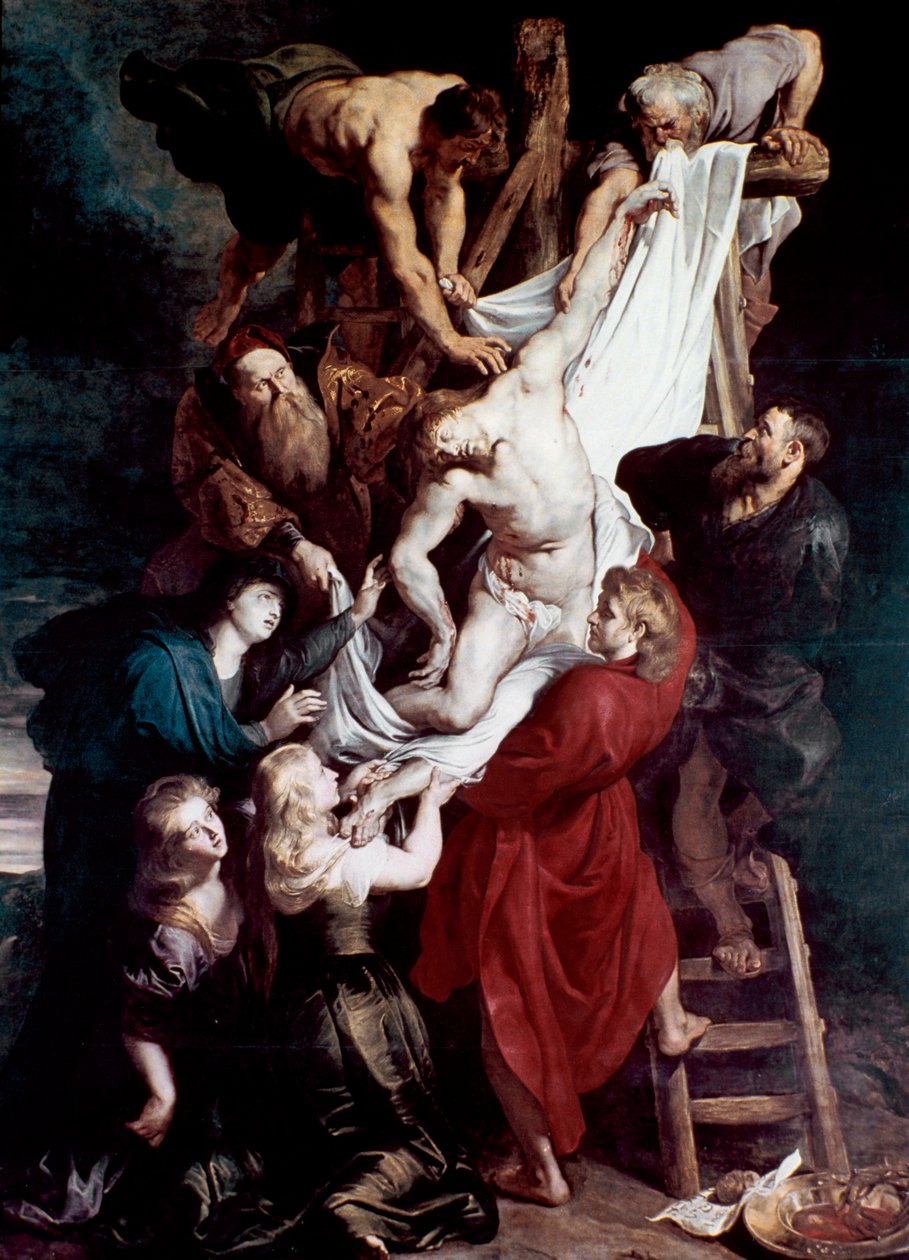 Abnahme vom Kreuz, um 1612-1614 von Peter Paul Rubens