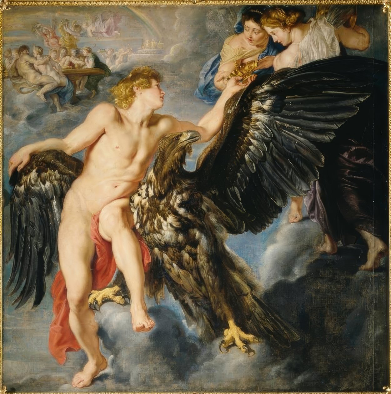 Die Entführung des Ganymed von Peter Paul Rubens
