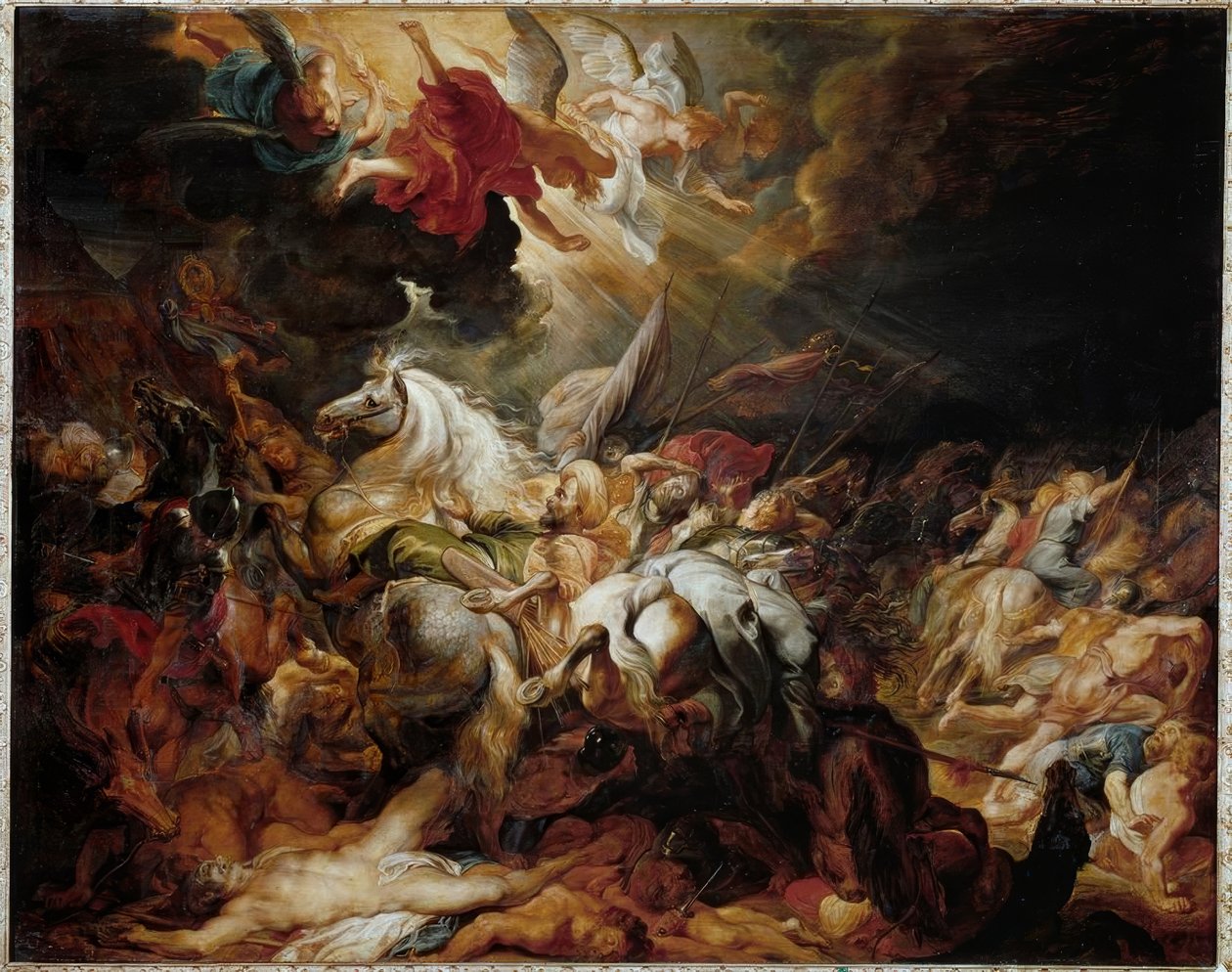 Die Niederlage Sanheribs von Peter Paul Rubens