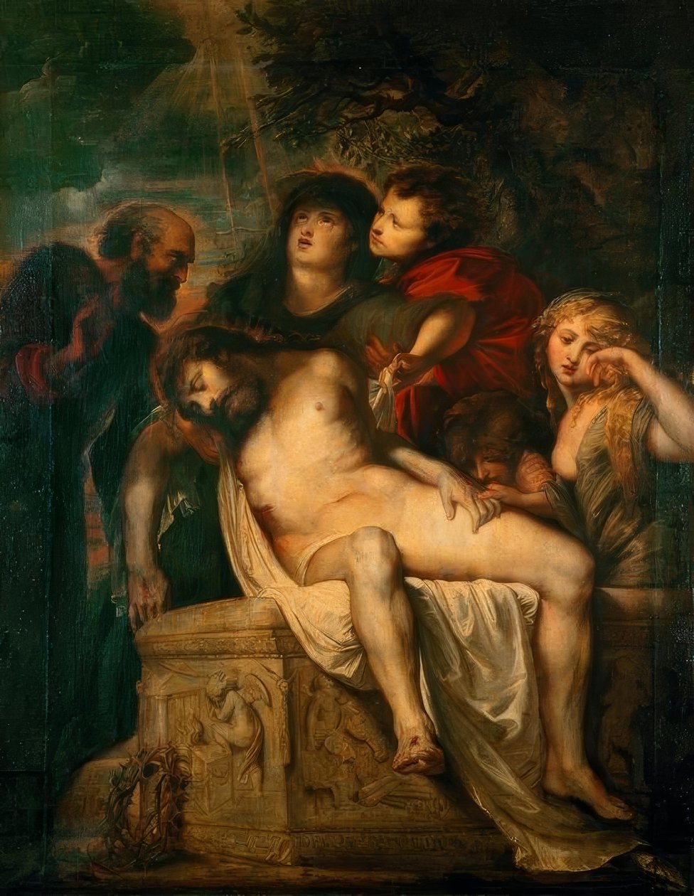 Grablegung Christi von Peter Paul Rubens