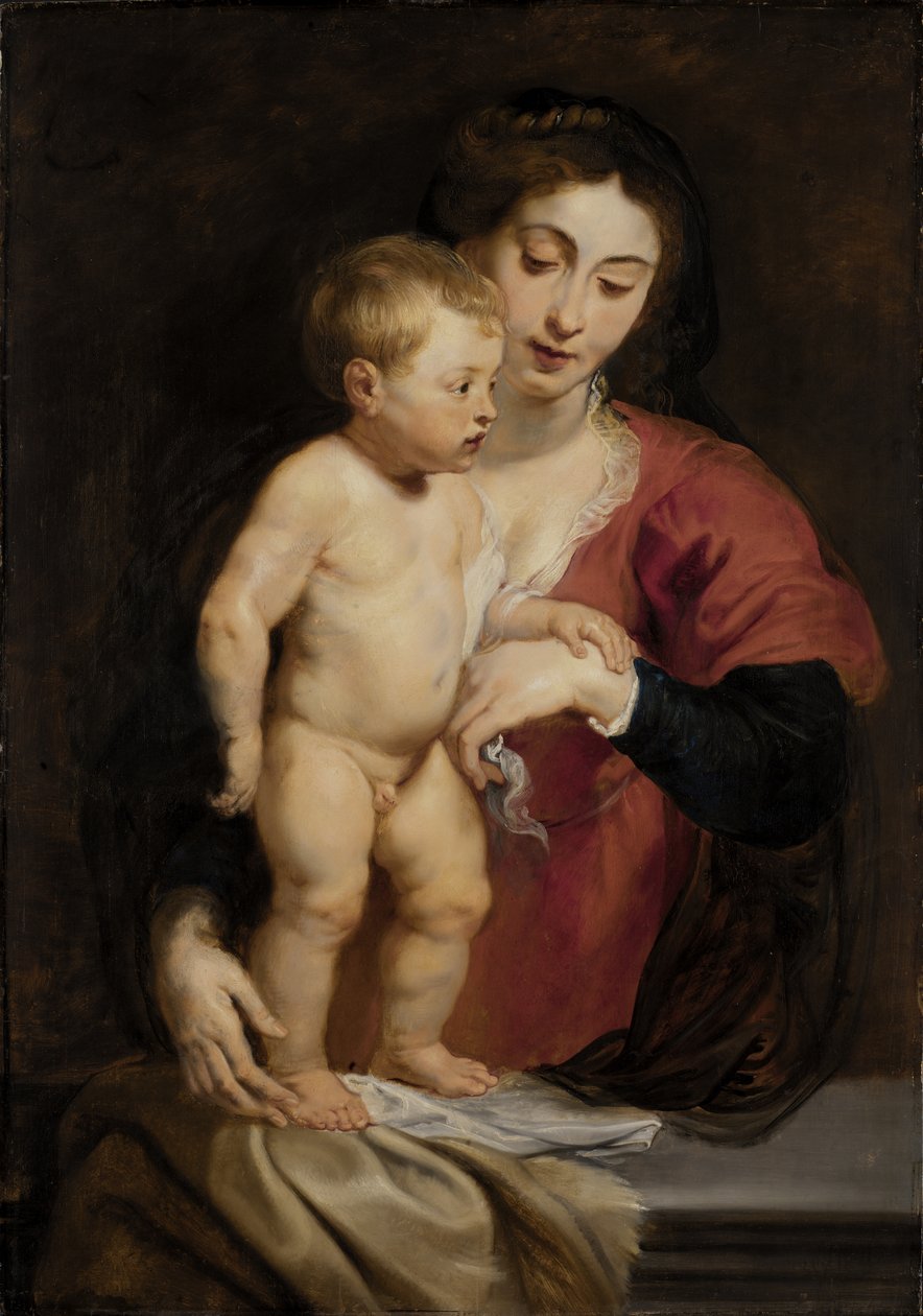 Madonna mit Kind von Peter Paul Rubens