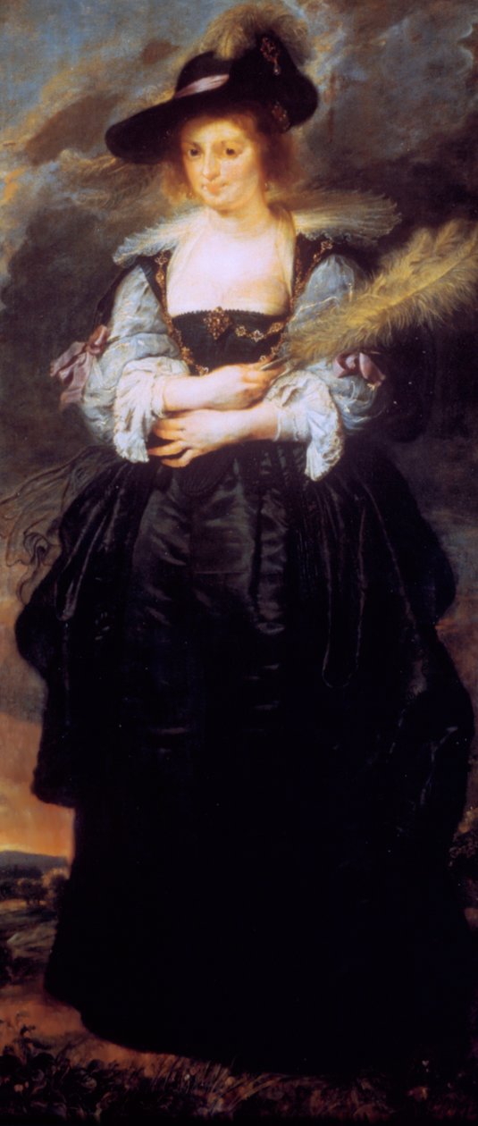Porträt von Helena Fourment, um 1630-32 von Peter Paul Rubens