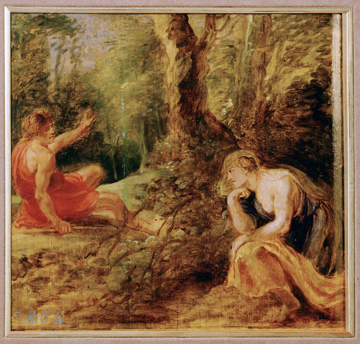 Prokris und Kephalos von Peter Paul Rubens