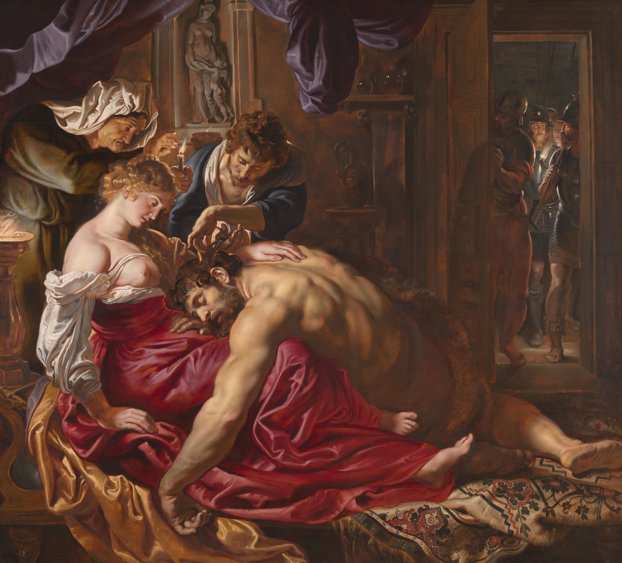 Samson und Delilah von Peter Paul Rubens