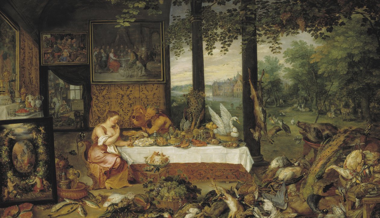 Die Allegorie des Geschmacks von Peter Paul Rubens