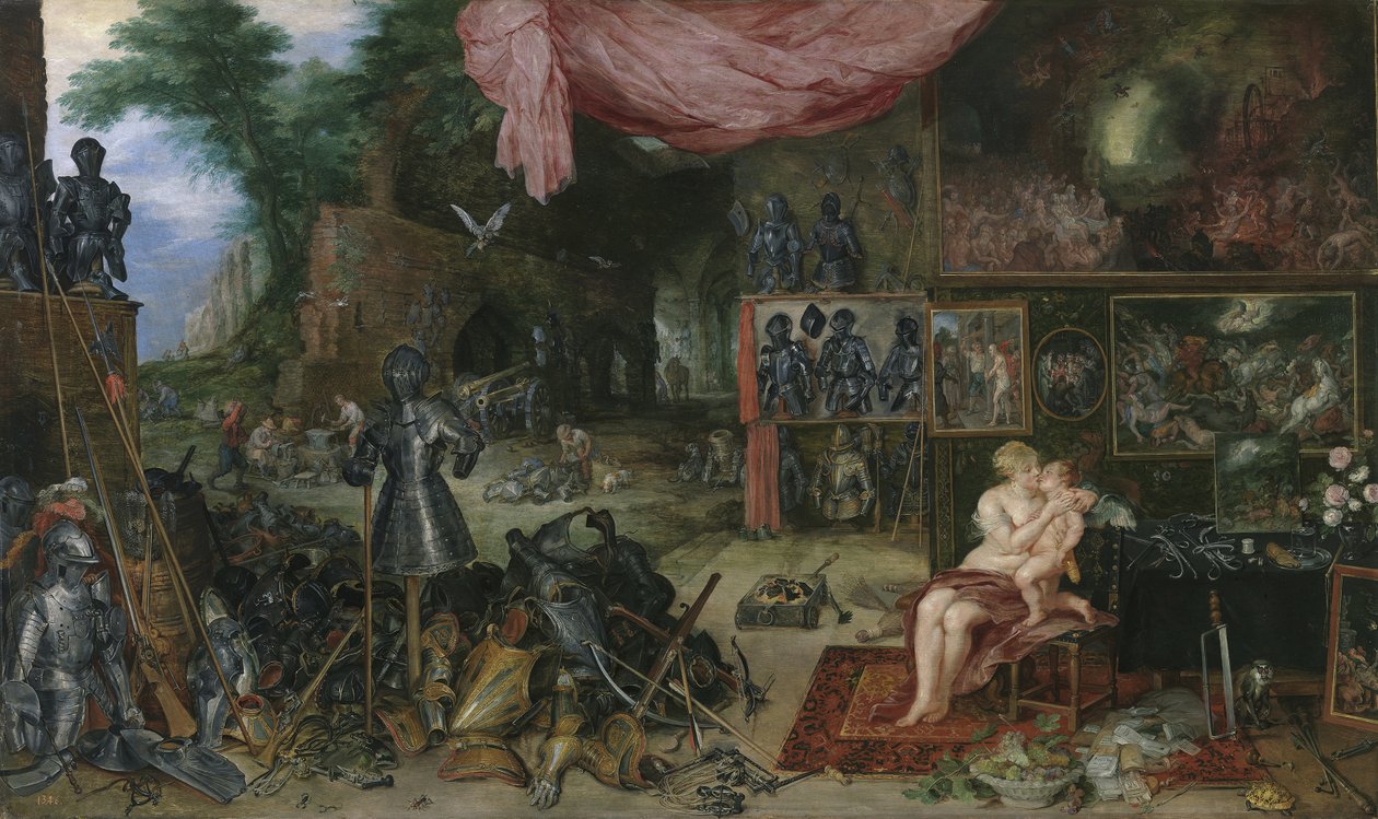 Die Allegorie des Tastsinns von Peter Paul Rubens