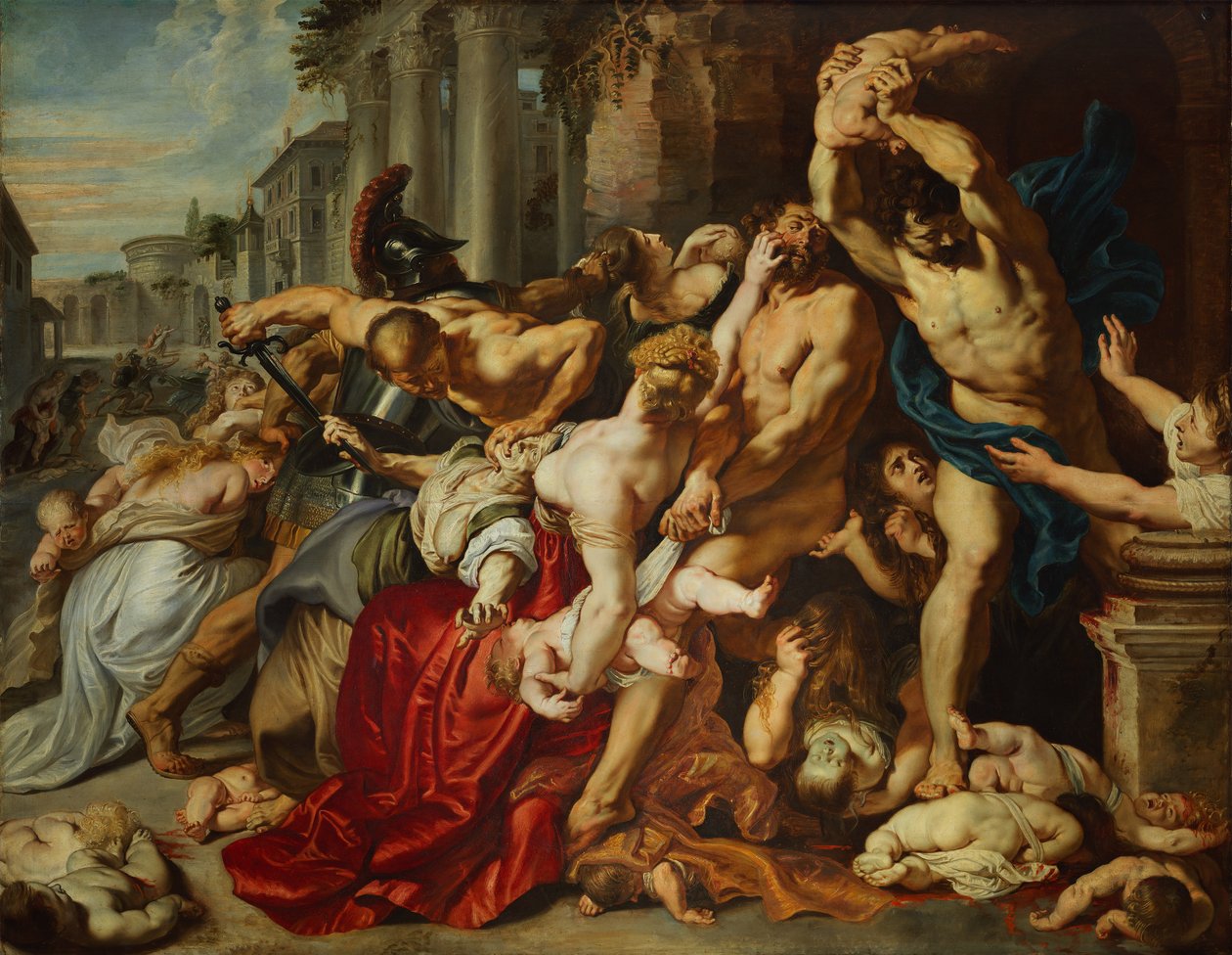 Das Massaker der Unschuldigen von Peter Paul Rubens