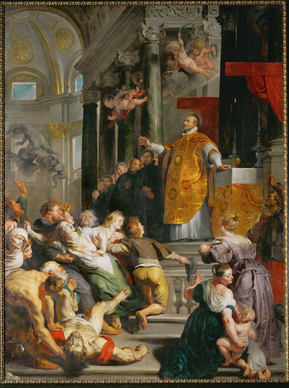 Das Wunder des Heiligen Ignatius von Loyola von Peter Paul Rubens
